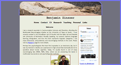 Desktop Screenshot of benjaminz.com